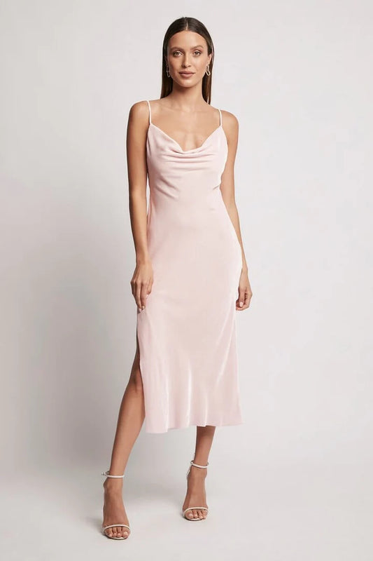 Lexi velveteen slip Dress